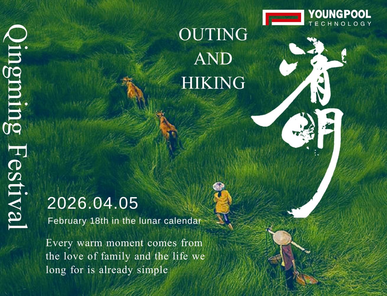 Youngpool Technology | Qingming Season: Spring in Full Bloom